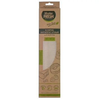 Коврик для выпечки 33*40 см антипригарный многоразовый тефлоновый, Master FRESH ECO