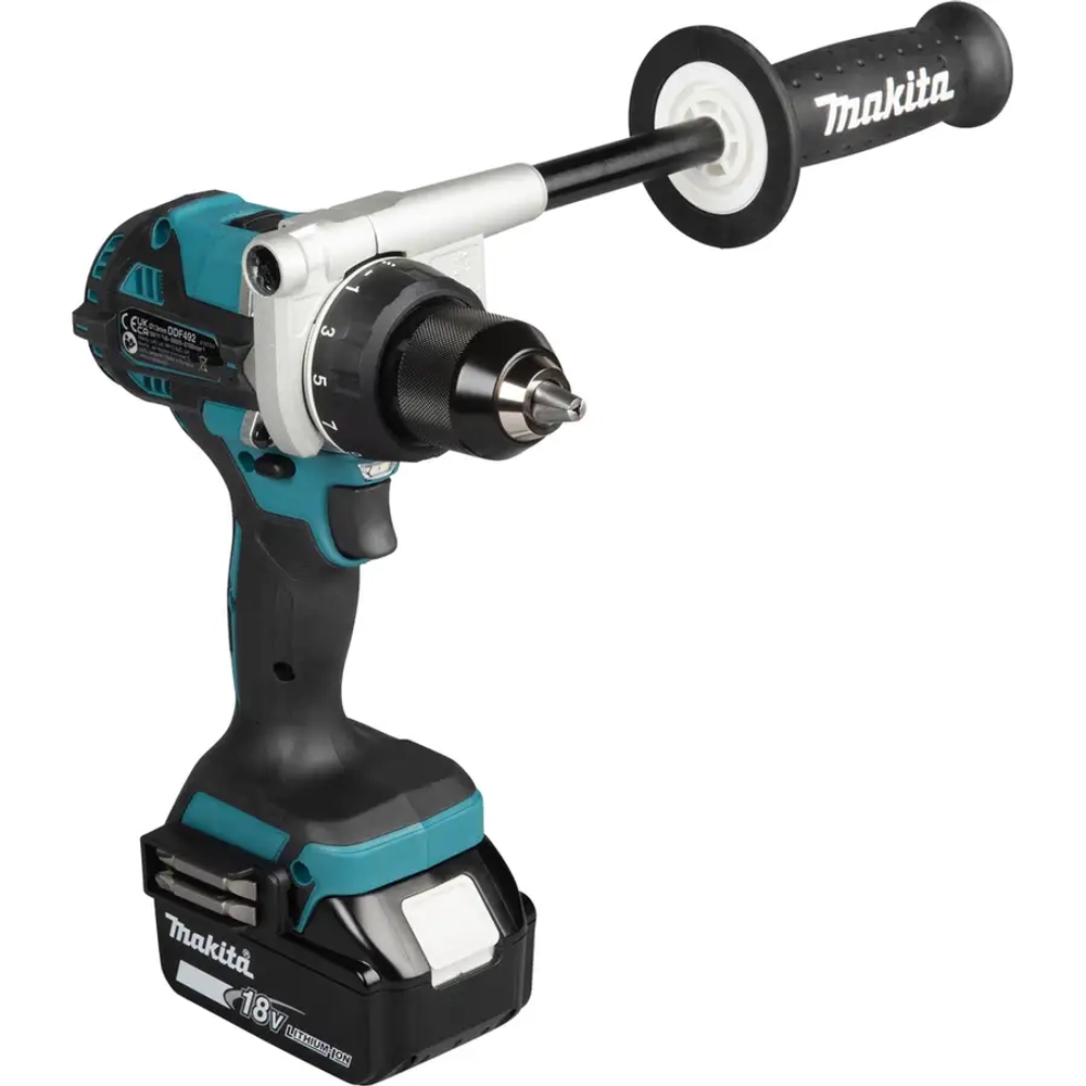 Аккумуляторная дрель-шуруповёрт Makita DDF492RTJ