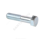 Болт стальной оц М16х65 к.п. 5.8 шестигранный вес DIN 931 (ГОСТ 7798-70)