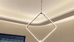Pendant design lamp Arrangements Square by Flos