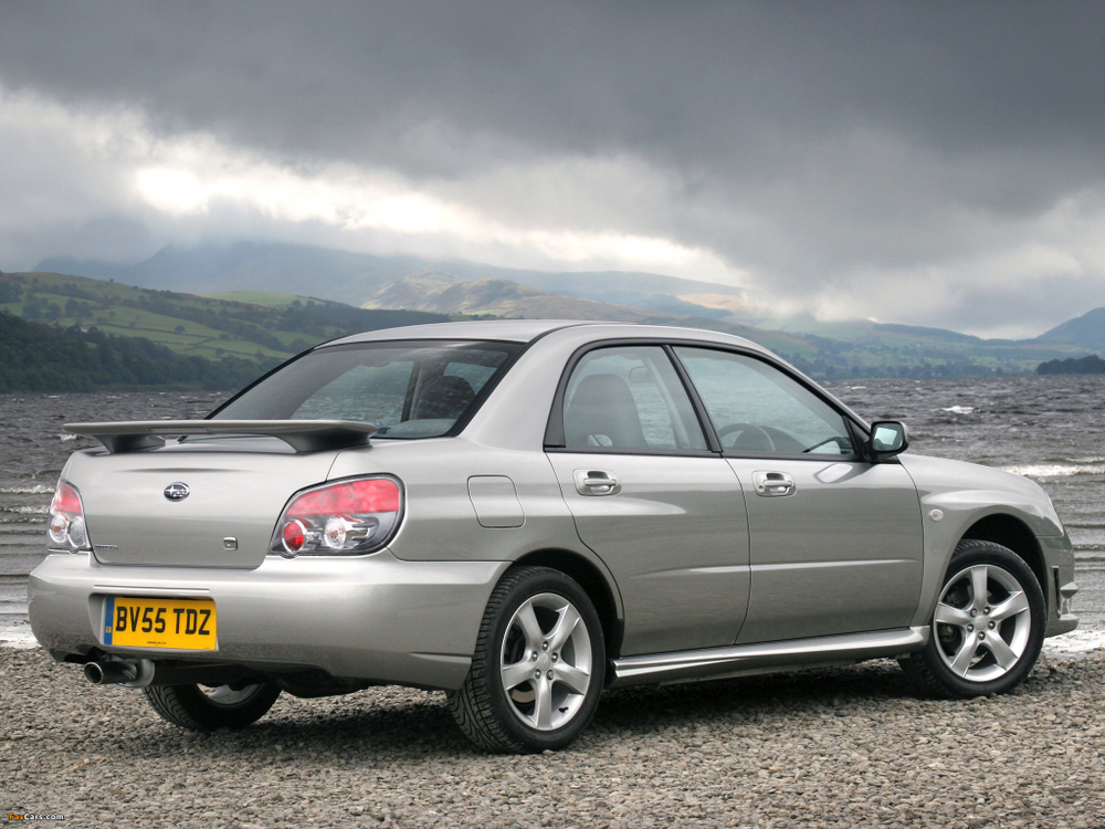 Арка левая Subaru Impreza GD 2000-2007 седан