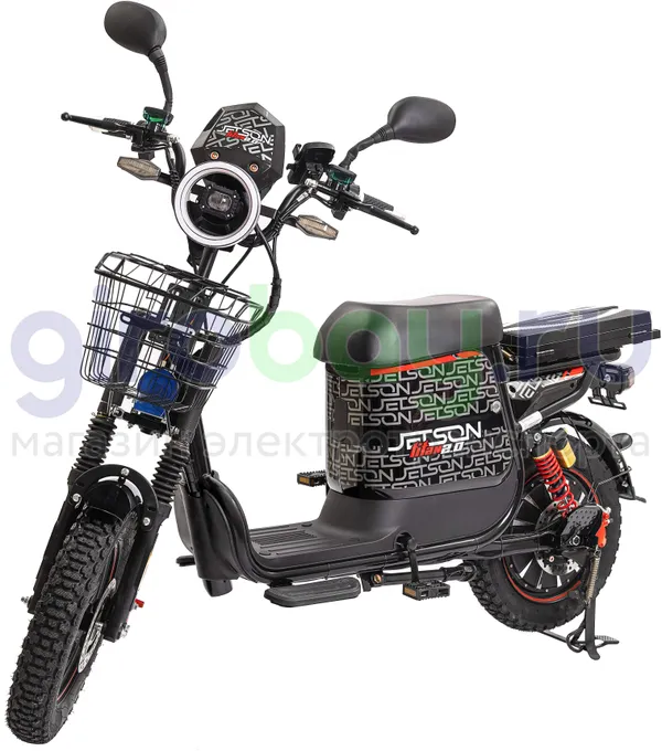 Электроскутер Jetson Monster Titan 2.0 1200W (60V/30Ah) железофосфатная АКБ фото №2