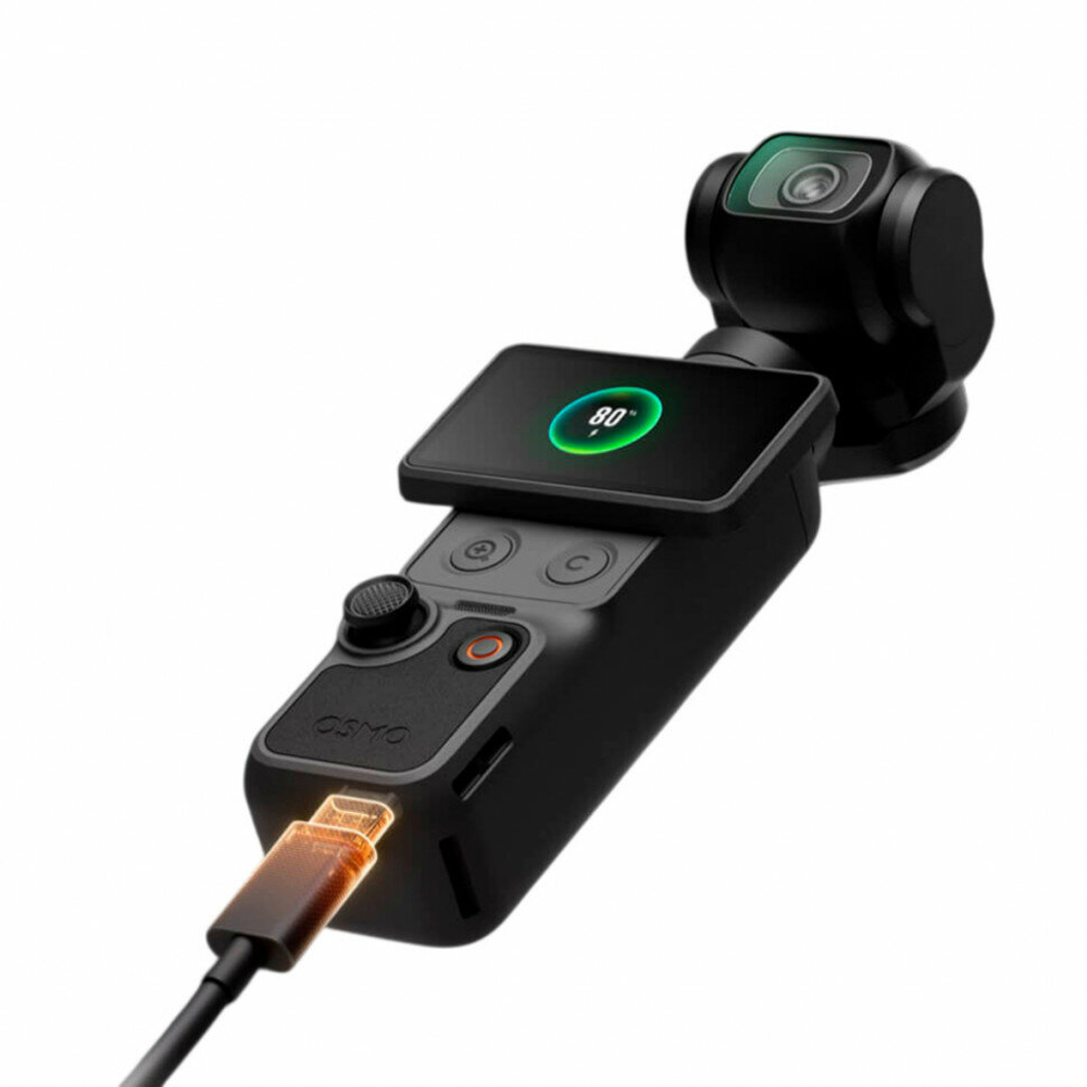 Экшн-камера DJI Osmo Pocket 4 Creator Combo, 1″ CMOS, 4K, 107 ГБ, черный
