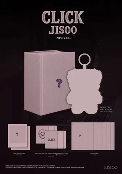 Альбом JISOO - CLICK [NFC ver.]