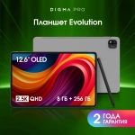 Планшет Digma Pro Evolution 8/256Gb 12.6" (TA3E2M03) серебристый