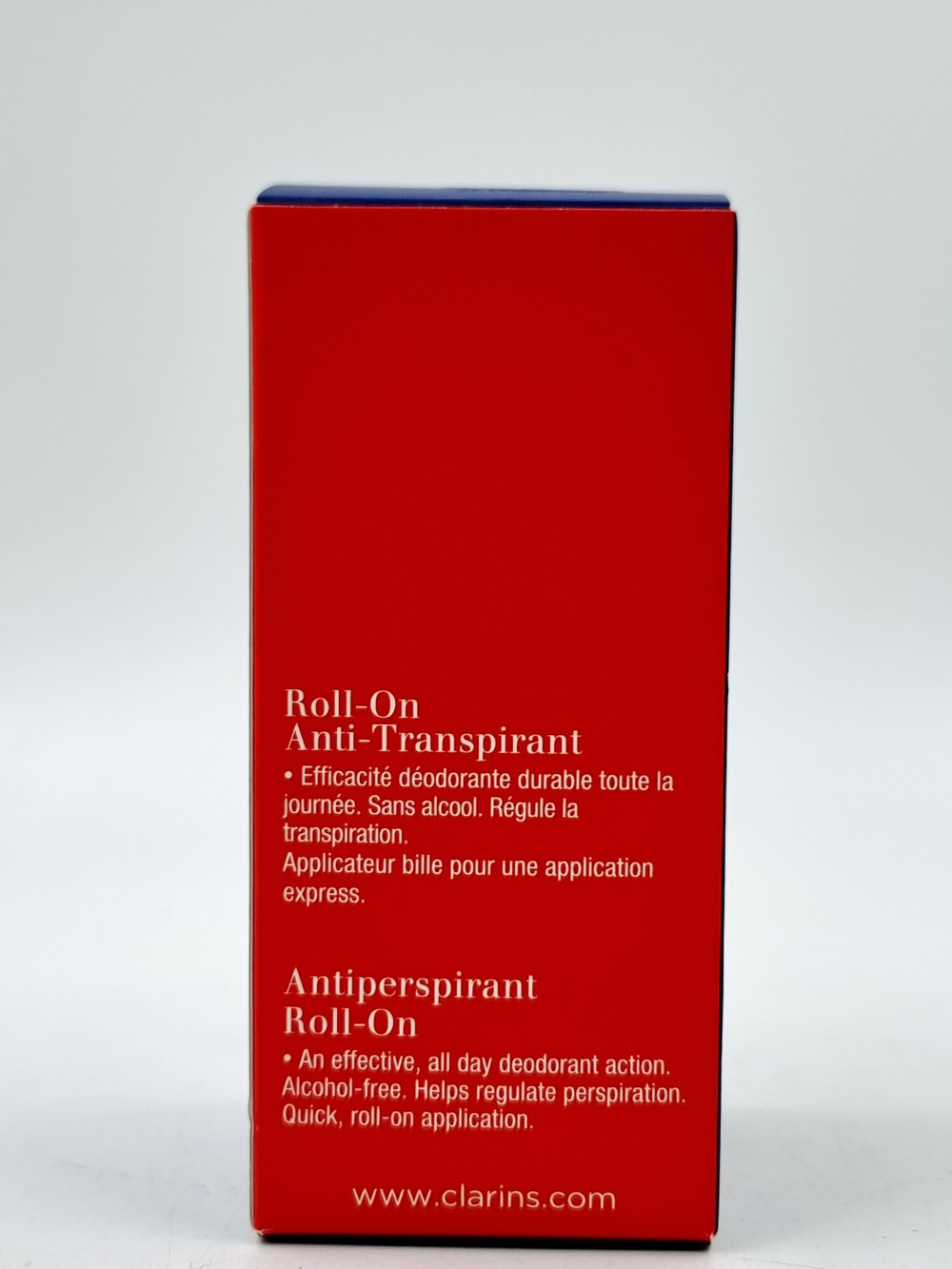 Дезодорант-антиперспирант роликовый Clarins MEN с экстрактами трав, без спирта, 50 мл (Франция)