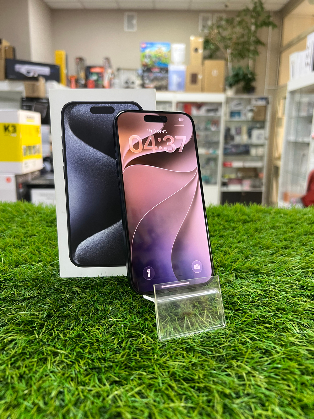 Б/У iPhone 15 Pro 256Gb Blue Titanium