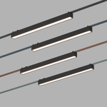 Трековый светильник Denkirs Belty Smart Linear DK5676-BK