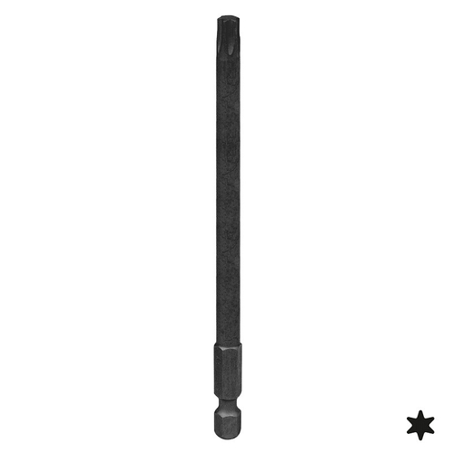 KING TONY (711140T) Вставка (бита) торцевая 1/4", L = 110 мм, TORX, T40, для шуруповерта