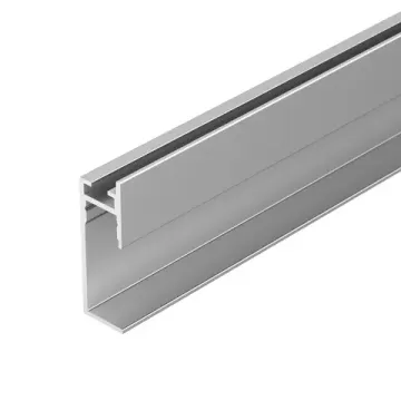 Встраиваемый профиль-плинтус 2м 046858 серебристый PLINTUS-H35-F-2000 ANOD Arlight