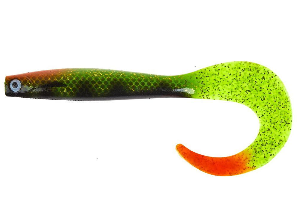 Виброхвост LJ 3D Series Kubira Fire Tail 7" (17,5 см), цвет PG41, 1 шт.