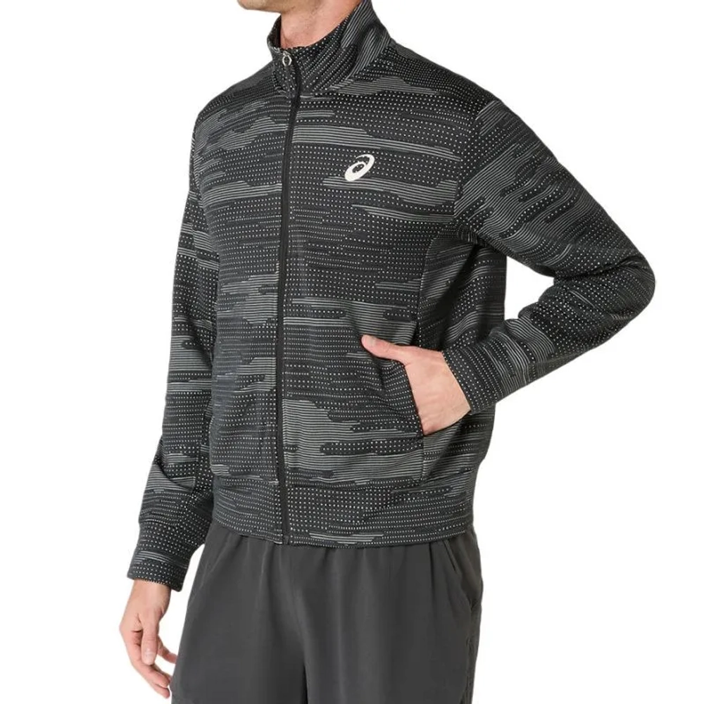Мужская теннисная кофта Asics Match - graphite gray