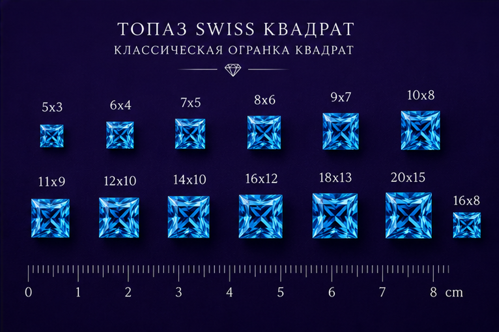 Топаз Swiss Квадрат
