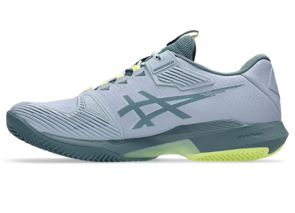 Теннисные кроссовки Asics Solution Speed FF 4 Clay - grey blue/ironclad