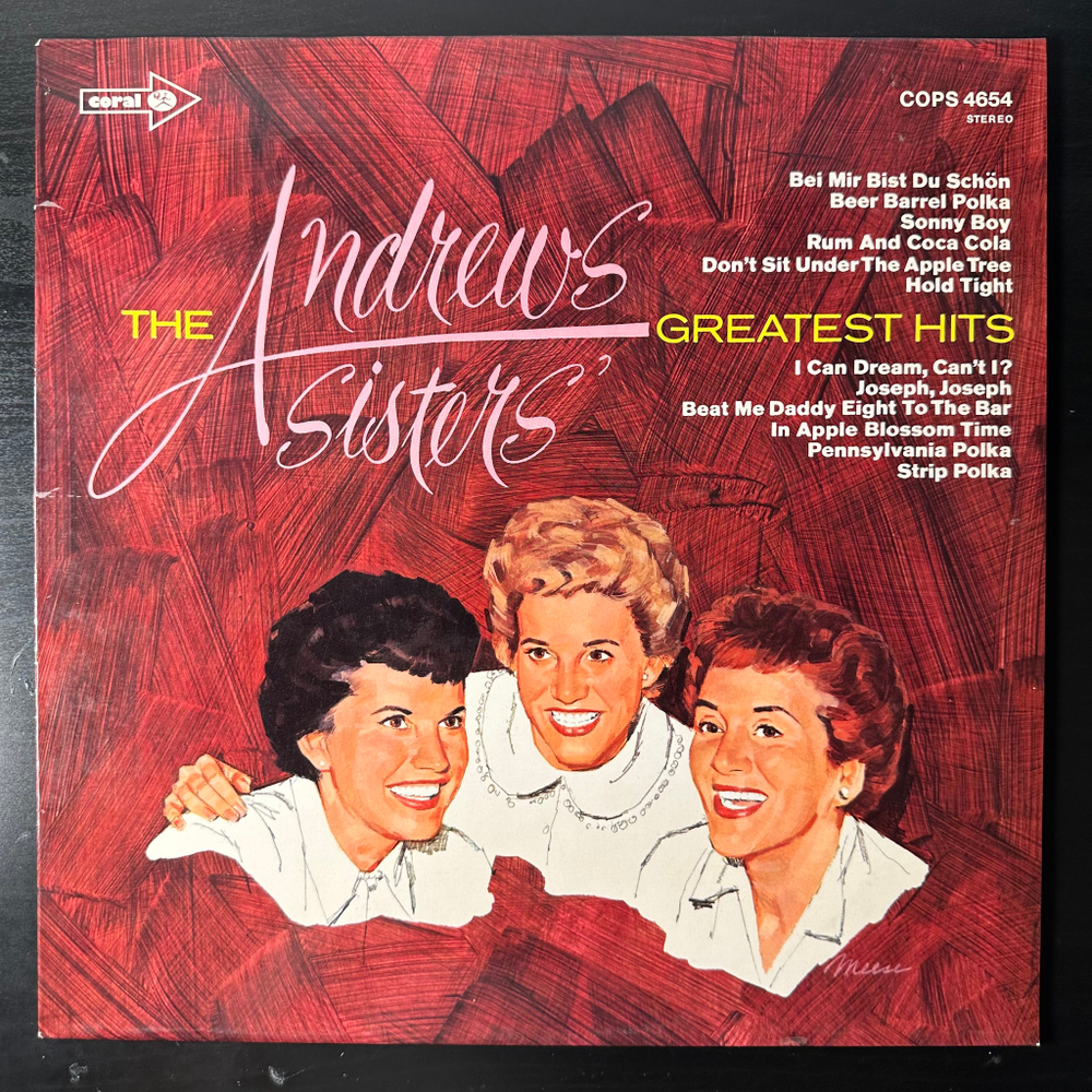 The Andrews Sisters ‎– Greatest Hits (Германия 1974г.)
