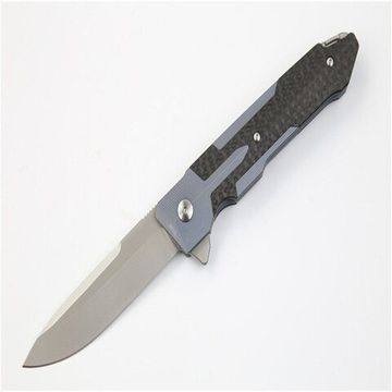 Складной нож Spartan Blades KRANOS-First production SB/SF6SWBLCF c клинком из стали CPM-S35VN, рукоять титан / карбон