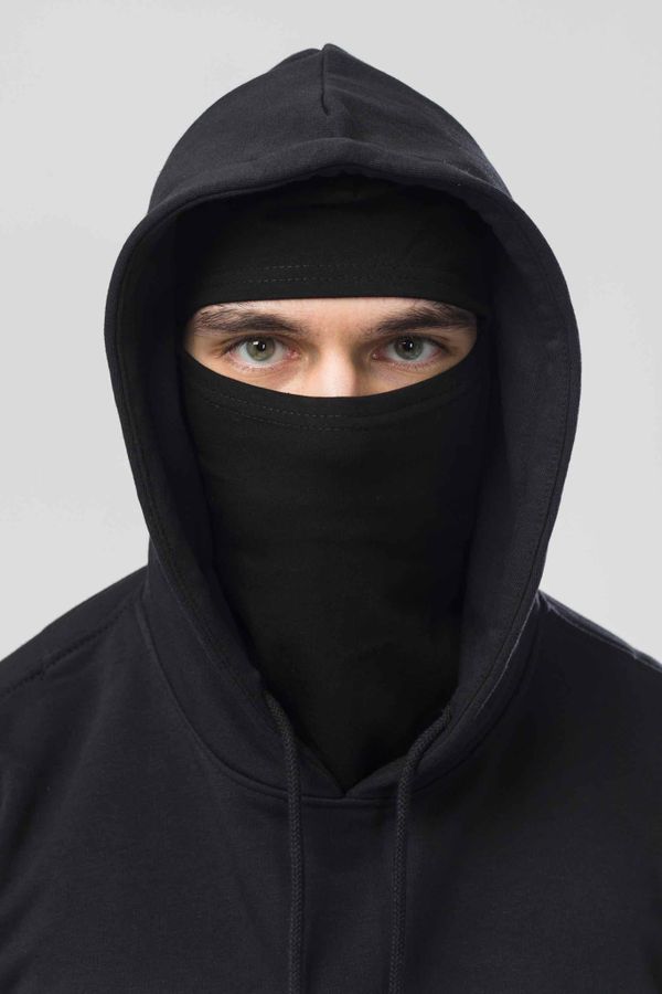Худи Base Hoodie Wide Summer Лого ТМ Антрацит/Белый принт КОДРЭД - фото 7