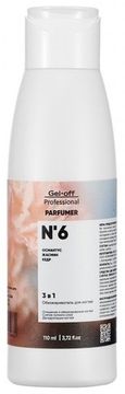 Обезжириватель для ногтей 3 в 1 GEL-OFF PARFUMER № 6 110 мл