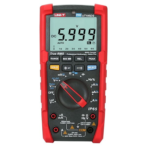 Мультиметр цифровой UNI-T UT195DS, UNI-T
