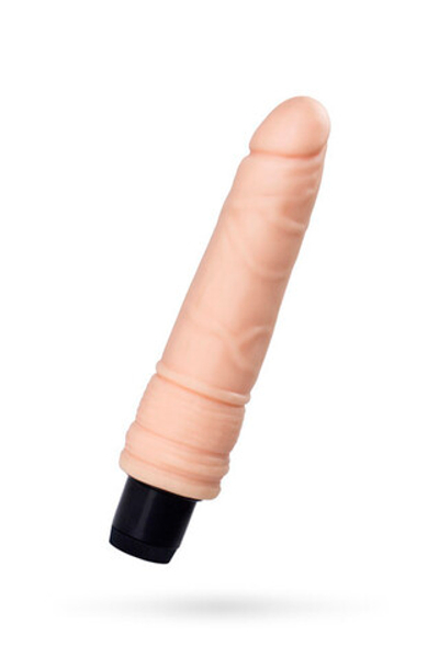 Реалистичный вибратор A-Toys вторая кожа, (16,7 см) (Цвет: телесный)