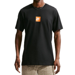 Мужская теннисная футболка Nike Sportswear Just Do It - black/white
