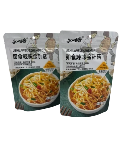 Cушеные грибы Еноки, Грибы золотые нити ( 2уп по 120гр)