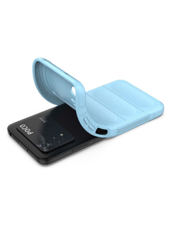 Противоударный чехол Flexible Case для Poco M4 Pro 4G