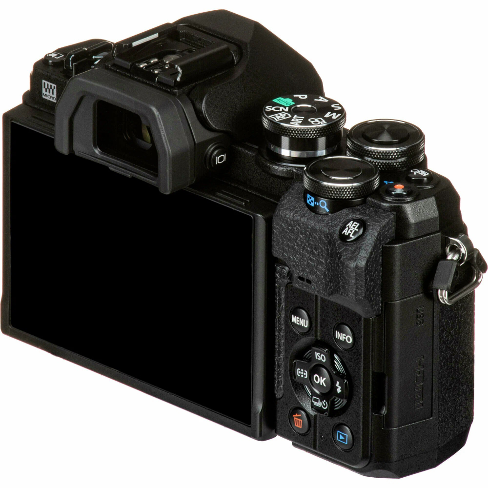 Фотокамера Olympus OM-D E-M10 Mark IV Body Black, беззеркальная со сменной оптикой