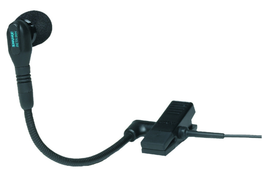 SHURE QLXD14E/98H G51 радиосистема с поясным передатчиком и инструментальным микрофоном WB98H/C для духовых инструментов