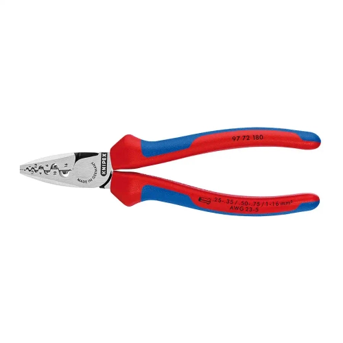 Инструмент для обжима контактных гильз 180 мм Knipex 97 72 180