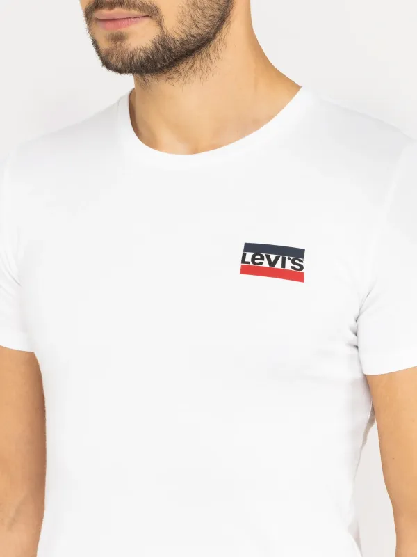Футболка мужская ( 2 штуки ) LEVI'S 2PK CREWNECK GRAPHIC