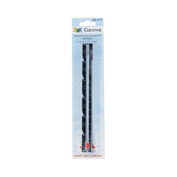 Линейка швейная 15 см, Gamma SS-015