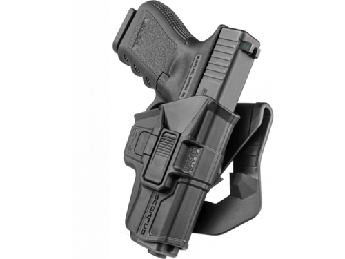 Кобура с кнопкой для Glock 9 мм (правша), черный, Fab Defense