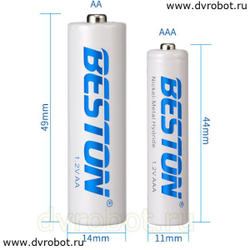 Аккумулятор Beston NiMH/AAA/1300mAh