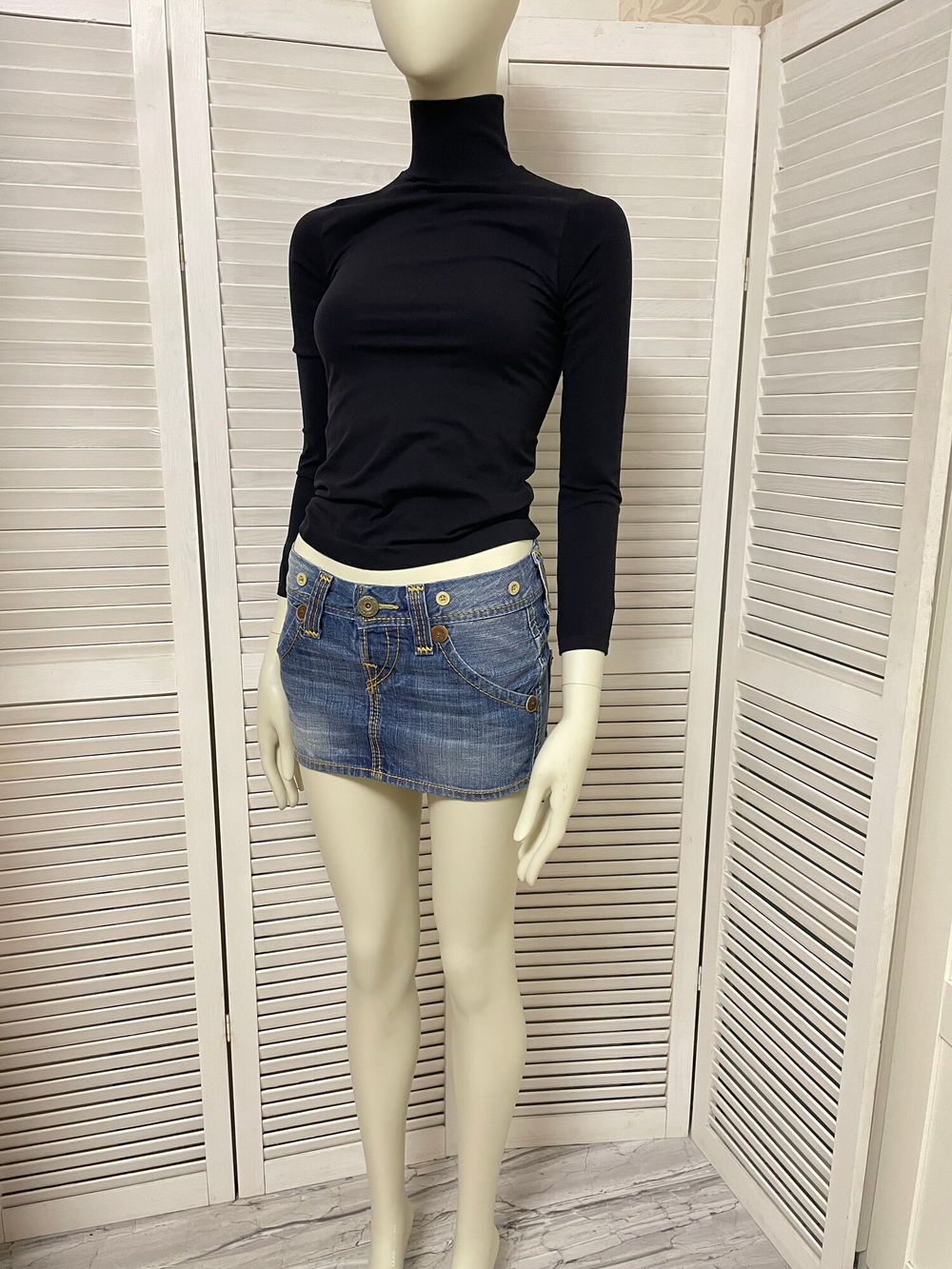 Мини-юбка джинсовая True religion
