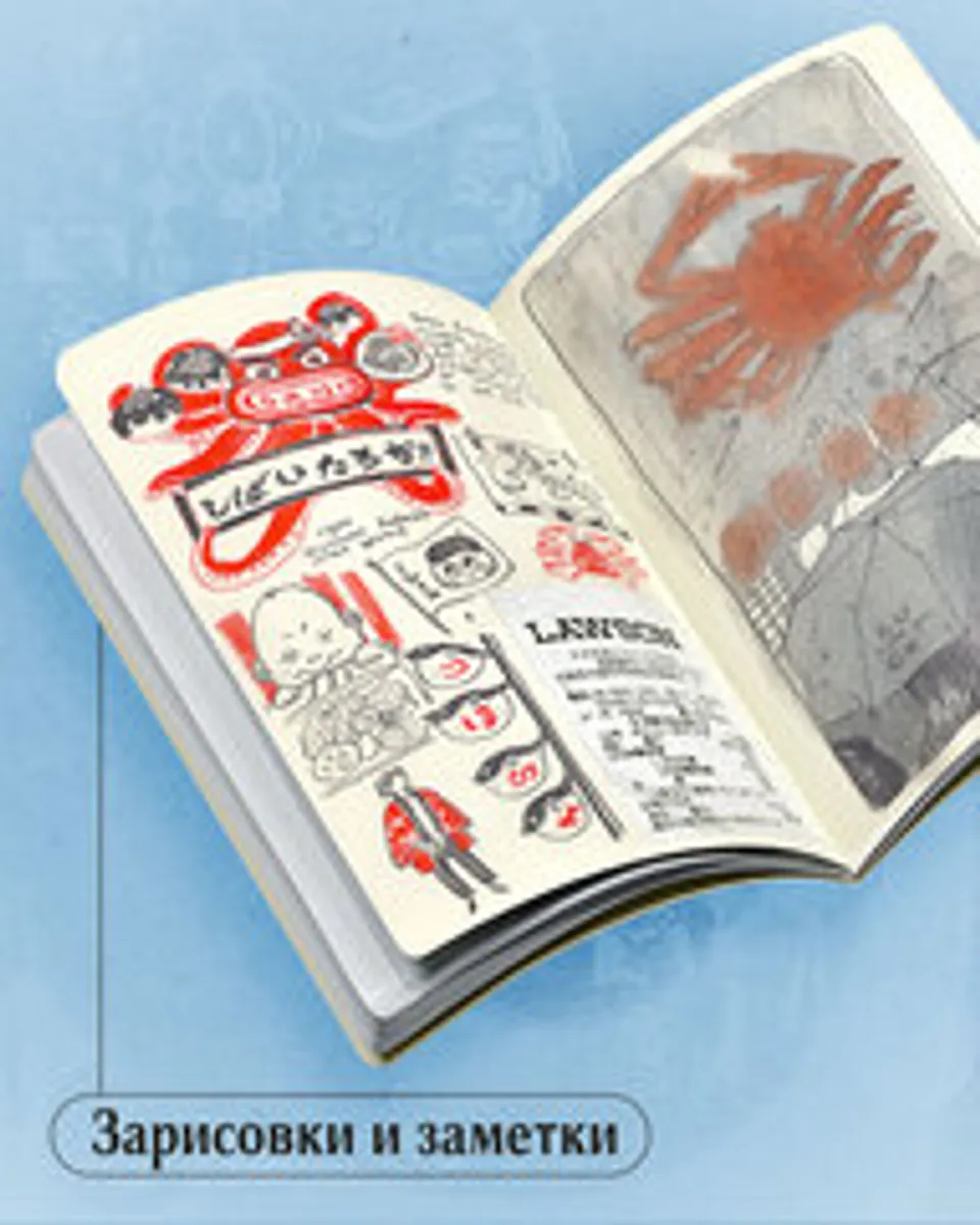 Антейку «Travel sketchbook: ЯПОНИЯ»