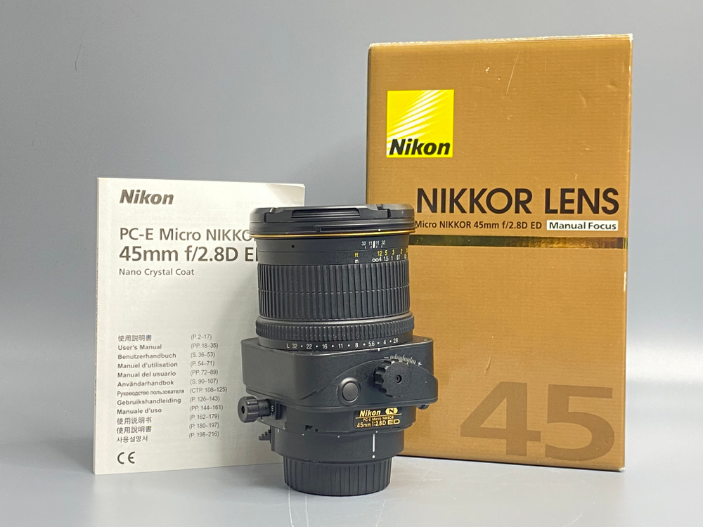 Nikon 45mm 2.8D ED PC-E Micro Nikkor