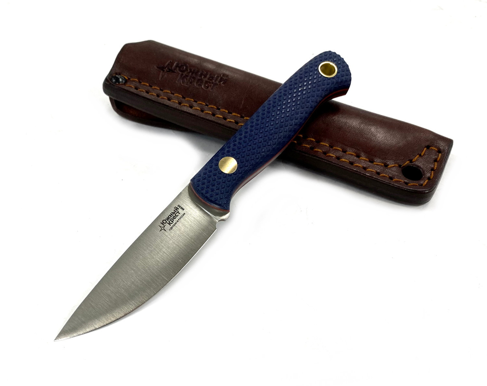 Нож Small, N690 конв., микарта синяя, 232.1456