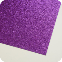 Кардсток с глиттером American Crafts Glitter Cardstock 12"X12", GRAPE