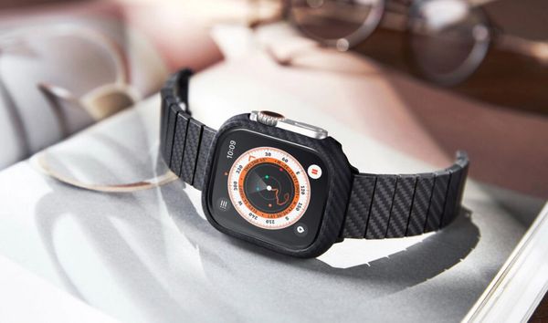 Чехол Pitaka Air Case для Apple Watch Ultra/Ultra 2 49 мм Черный | Black