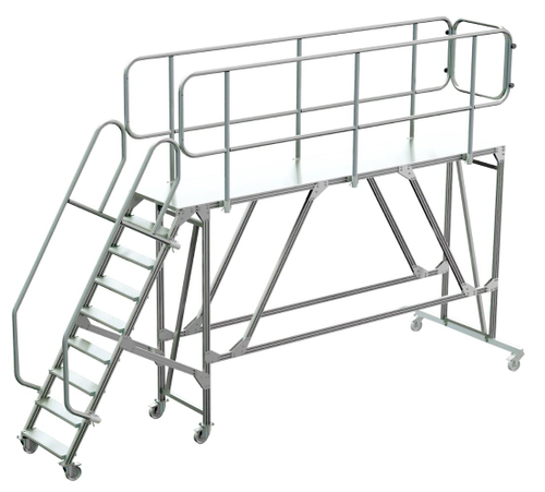 Площадка авиационная алюминиевая MEGAL ПАА - 2,1 х 1,2