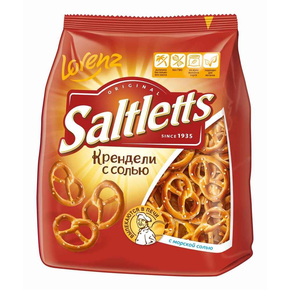 Соломка Крендельки фигур. с солью 2,5 кг