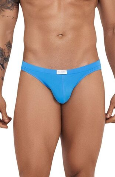 Синие мужские трусы-джоки Angel Latin Jockstrap (Размер: M) (Цвет: синий)