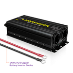 Инвертор 12V-220V 4000W черный  Lvyuan модиф.синусоида