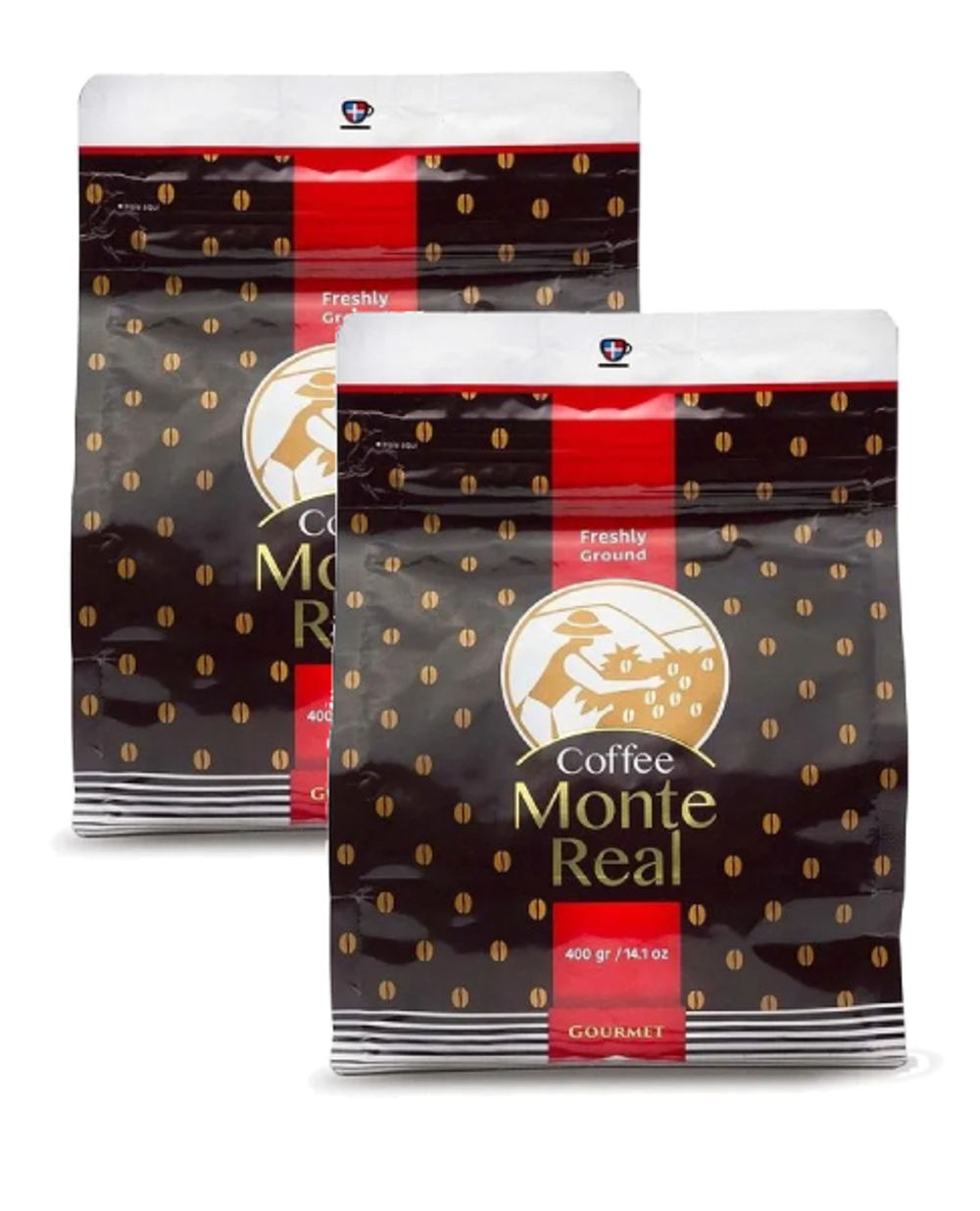 Кофе в зернах Monte Real, 400 г (Монте Реал) х 2 шт