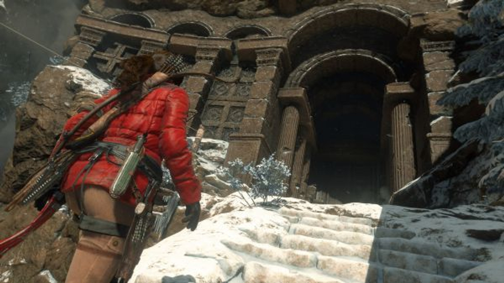 Rise of the Tomb Raider: 20 Year Celebration (диск для PS4, полностью на русском языке)