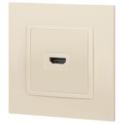 Розетка ЭРА Elegance 14-3114-02 HDMI IP20 слоновая кость | Эра Elegance