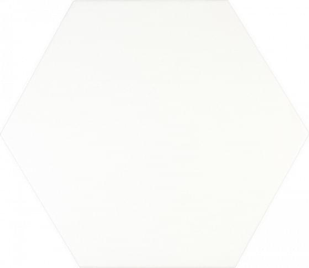 Adex Pavimento Hexagono White 20x23