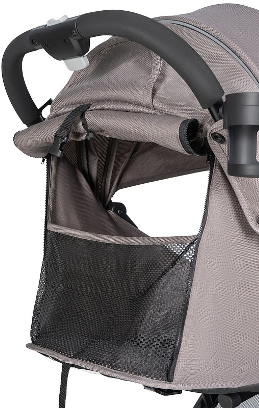 Kоляска детская прогулочная Farfello Comfy Go Comfort (Grey Black Chrome/Серый на черном хроме CG-30