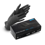 Shine Systems Nitrile Gloves - защитные универсальные нитриловые неопудренные перчатки, размер "L",
